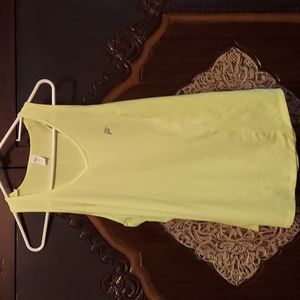 SET OF 2. Fila tank and Under armour tank.